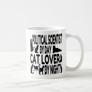Kattenliefhebber Politiek Wetenschapper Koffiemok