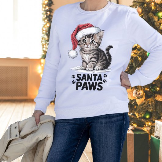 Kattenliefhebber - Santa Paws Trui