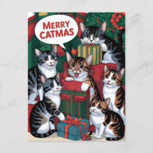 Kattenliefhebber Schattigee Vintage Briefkaart