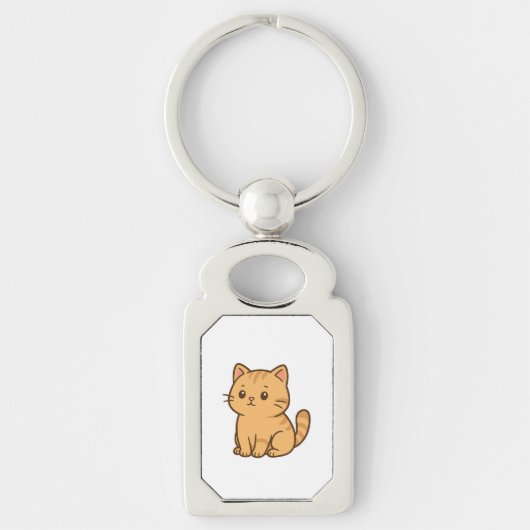 kattenliefhebber sleutelhanger (Voorkant)