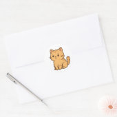 kattenliefhebber sticker (Envelop)