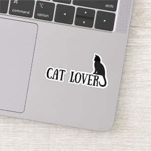 Kattenliefhebber Sticker