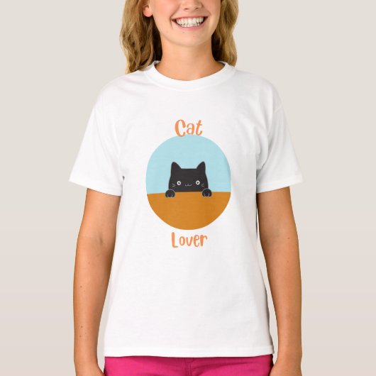 Kattenliefhebber T-shirt (Voorkant)