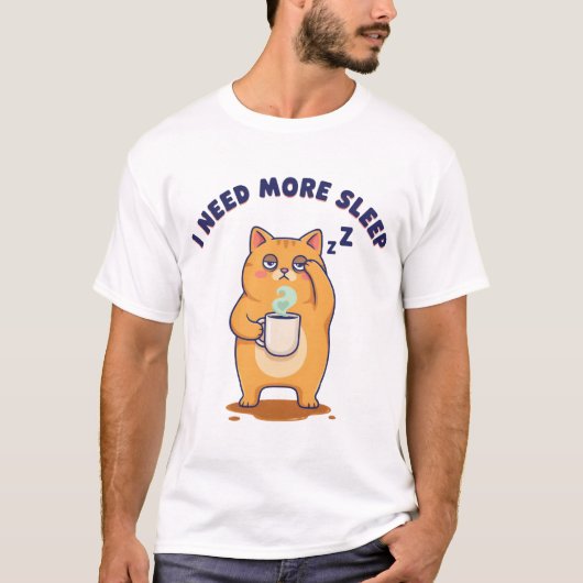 Kattenliefhebber T-shirt (Voorkant)