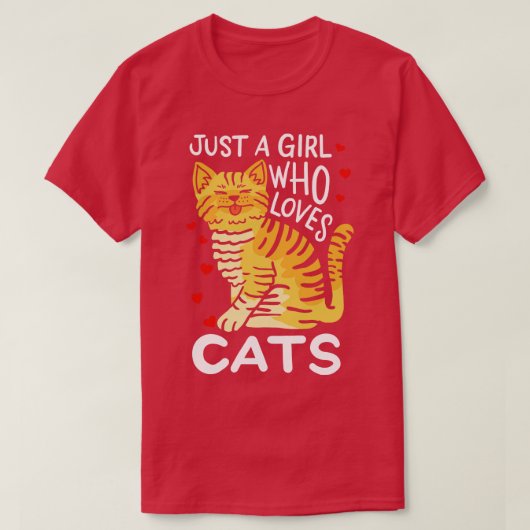 Kattenliefhebber T-shirt (Design voorkant)