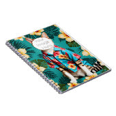 kattenliefhebber tabby Spiral Foto Notitieboek (Rechterzijde)