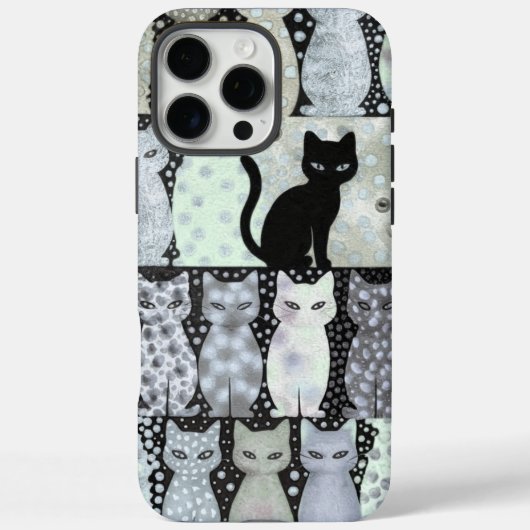 Kattenliefhebber telefoon accessoire Case-Mate iPhone case (Achterkant)