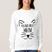 Kattenliefhebber Trui (Voorkant)