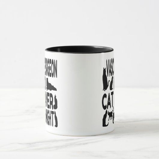 Kattenliefhebber vaatchirurg mok (Midden)