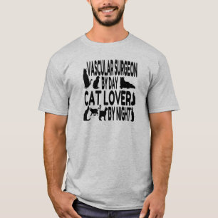 Kattenliefhebber vaatchirurg t-shirt