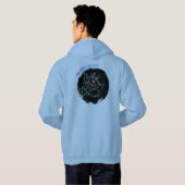 Kattenliefhebberdesign met uitsnede hoodie (Achterkant volledig)