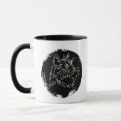 Kattenliefhebberdesign met uitsnijding mok (Links)