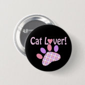 Kattenliefhebberproducten Ronde Button 5,7 Cm (Voorkant /achterkant)