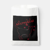 Kattenliefhebbers Ailurophiles Favoriete Tassen Bedankzakje (Voorkant)