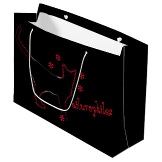 Kattenliefhebbers ailurophiles Gift Bag Groot Cadeauzakje