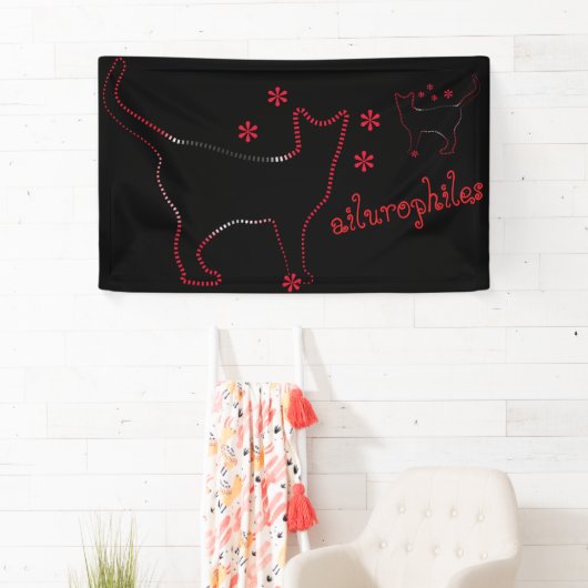 Kattenliefhebbers: ailurophiles spandoek (Insitu)