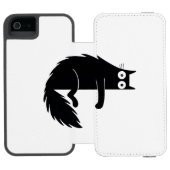 Kattenliefhebbers cadeau Houder Set iPhone Incipio iPhone Portemonnee Hoesje (Agenda Open)