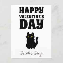 kattenliefhebbers, Happy-valentijnsdag personalise Briefkaart