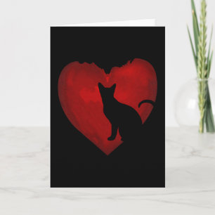 Kattenliefhebbers harten Valentijnsdag Cadeaus Voo Kaart