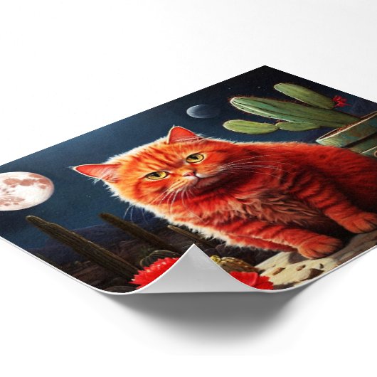 Kattenliefhebbers Muur Kunst Poster (Hoek)