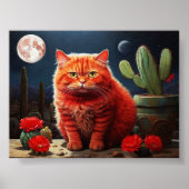 Kattenliefhebbers Muur Kunst Poster (Voorkant)