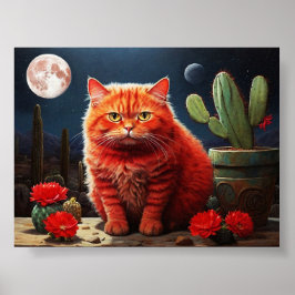 Kattenliefhebbers Muur Kunst Poster