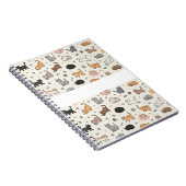 kattenliefhebbers  notitieboek (Rechterzijde)