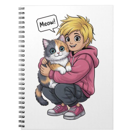 Kattenliefhebbers Notitieboek (Voorkant)