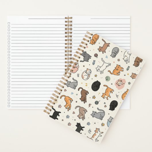 Kattenliefhebbers Notitieboek (Binnen)