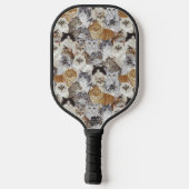 Kattenliefhebbers Pickleball Paddle (Achterkant)