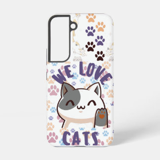 kattenliefhebbers samsung galaxy hoesje