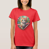 Kattenliefhebbers Tshirt (Voorkant)