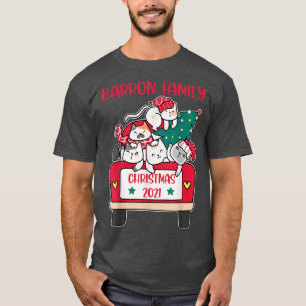 Kattenliefhebbers van de kerstkat van Merry Catmas T-shirt