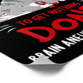 Kattenlint voor bewustzijnsaneurysma poster (Hoek)