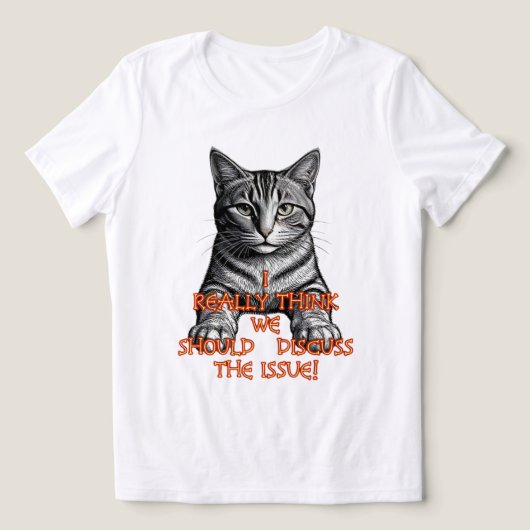 KATTENLOGICA Tri-Blend SHIRT (Design voorkant)