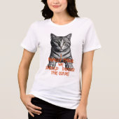 KATTENLOGICA Tri-Blend SHIRT (Voorkant)