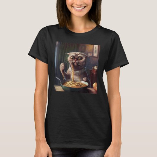 Kattenluiaardnoedels T-shirt (Voorkant)