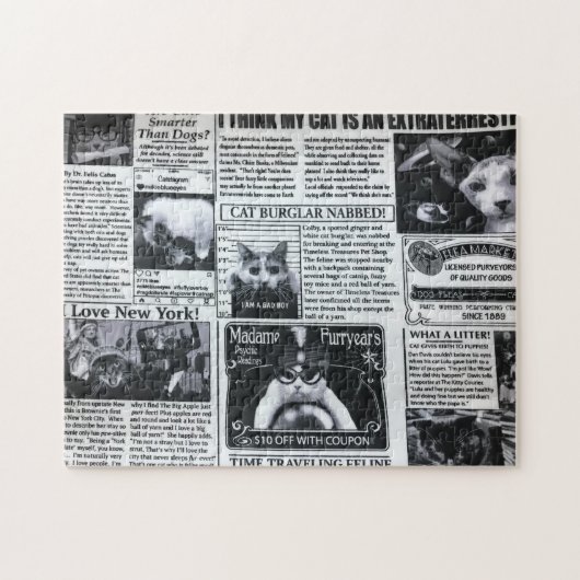 Kattenmagazine Legpuzzel (Horizontaal)