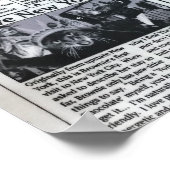 Kattenmagazine Poster (Hoek)