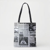 Kattenmagazine Tote Bag (Voorkant)