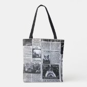 Kattenmagazine Tote Bag (Achterkant)