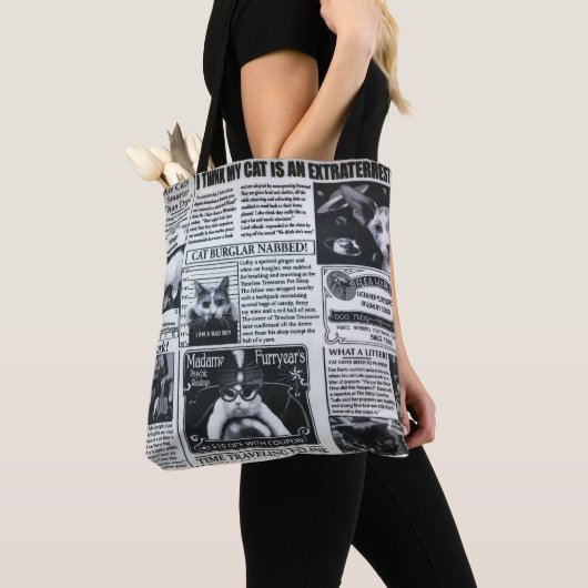 Kattenmagazine Tote Bag (Dichtbij)