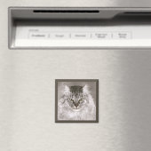 Kattenmagneet - "Merlin" Magneet (Insitu (Vaatwasser))