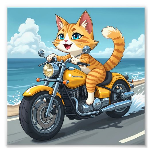 Kattenmama Foto Afdruk (Voorkant)