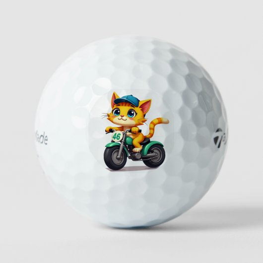 Kattenmama Golfballen (Voorkant)