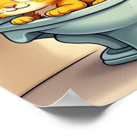 Kattenmama Poster (Hoek)