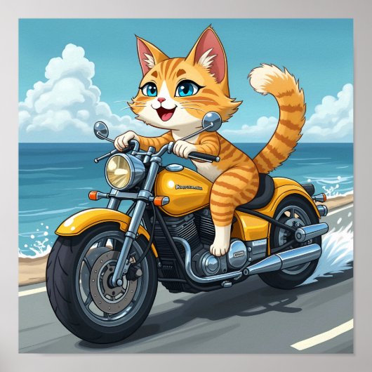 Kattenmama Poster (Voorkant)