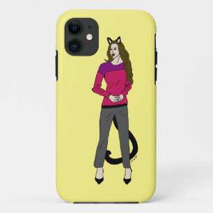 kattenmeisje Case-Mate iPhone case