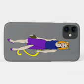 kattenmeisje Case-Mate iPhone case (Achterkant (horizontaal))