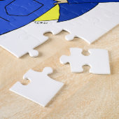 kattenmeisje legpuzzel (Zijkant)